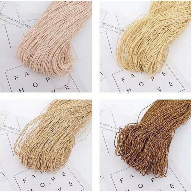 Crochet Bag Raffia - Benang Rafia Katun 200g 2 lapis
