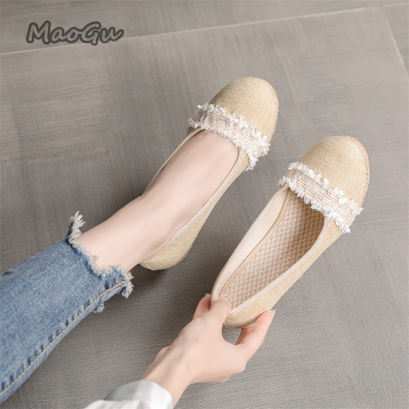 Sepatu Wedges Espadrille Wanit - Wedge Espadrille Women ulasan dan harga