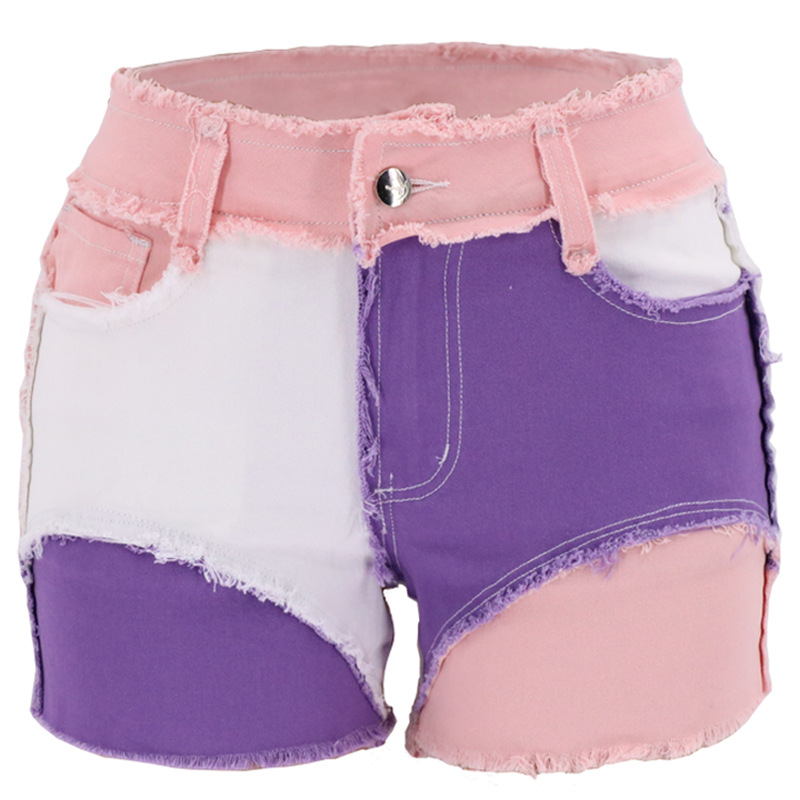 Celana Pendek Jeans Wanita Mod - Shorts Denim Frayed ulasan dan harga