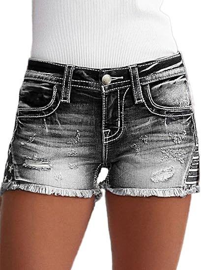 【HME】Celana Jeans |   Tampilka - Shorts Denim Frayed ulasan dan harga