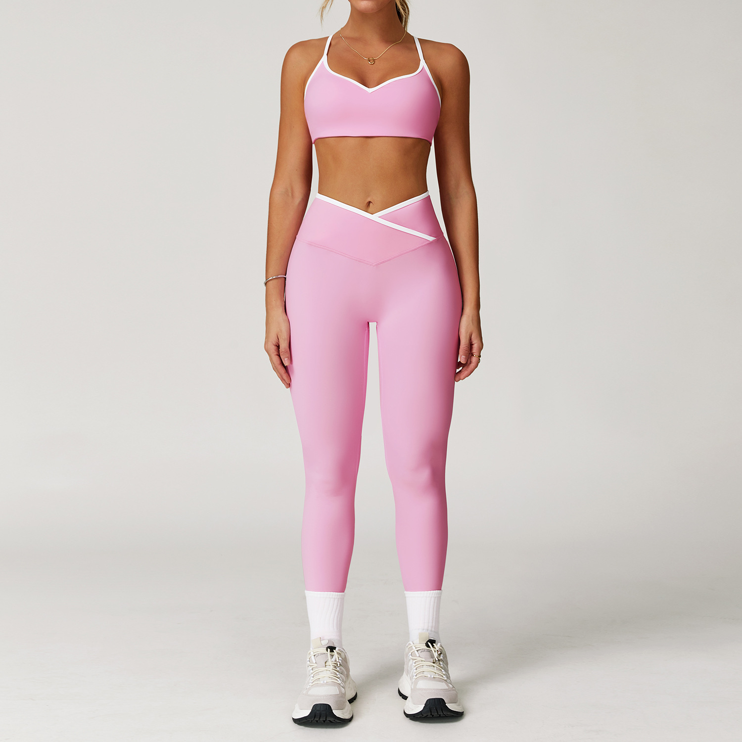 Pakaian Dalam Gym Bra Olahraga - Crop Top Crochet ulasan dan harga