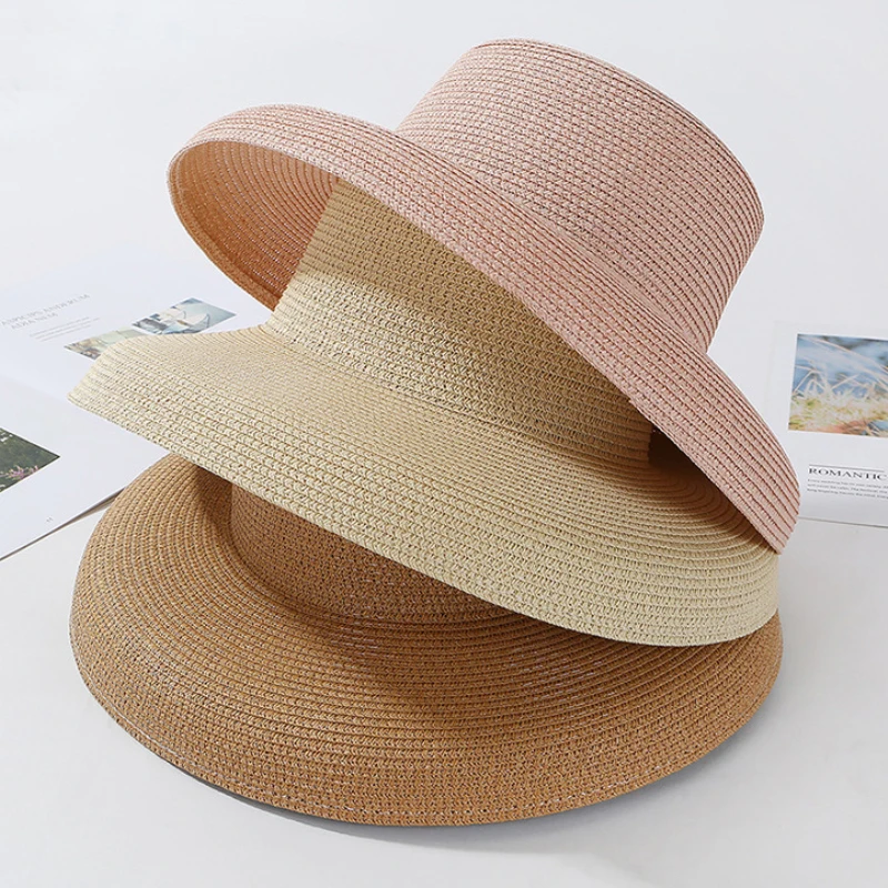 Topi Jerami Wanita Musim Panas - Hat Floppy Wide ulasan dan harga