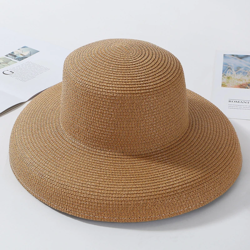 Topi Jerami Wanita Musim Panas - Hat Floppy Wide ulasan dan harga