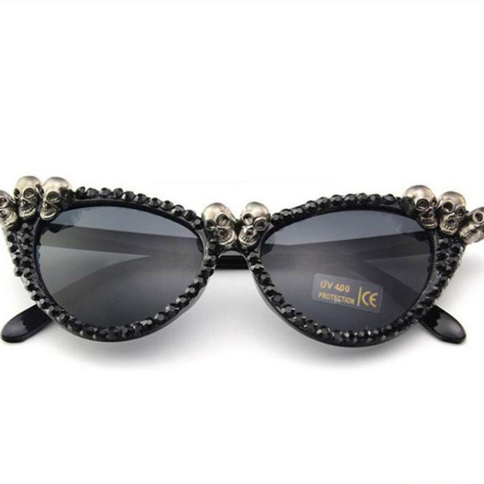 Kacamata Pesta Fashion Berhias - Sunglasses Cat Eye ulasan dan harga