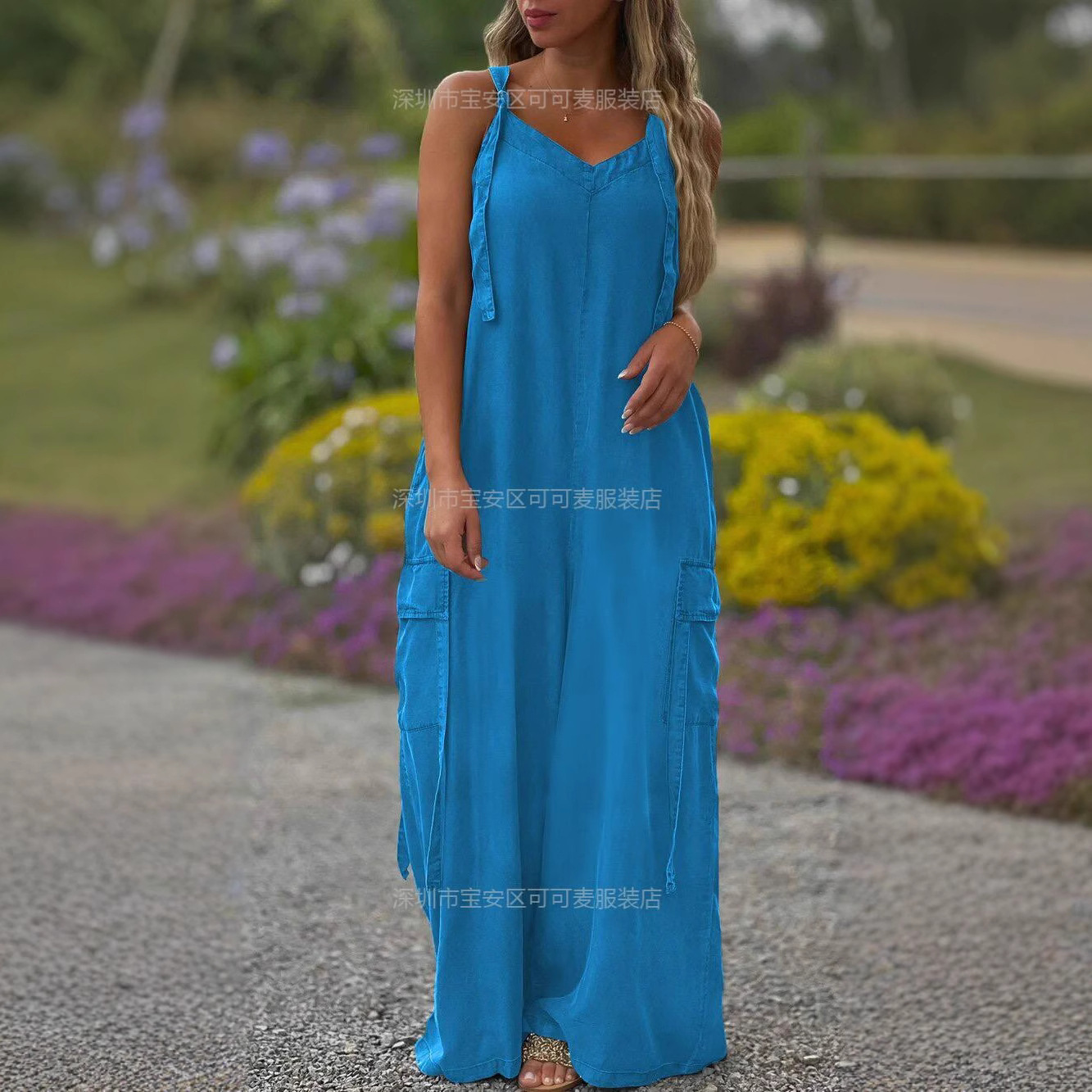 Jumpsuit Musim Panas Longgar K - Jumpsuit Linen Relaxed ulasan dan harga