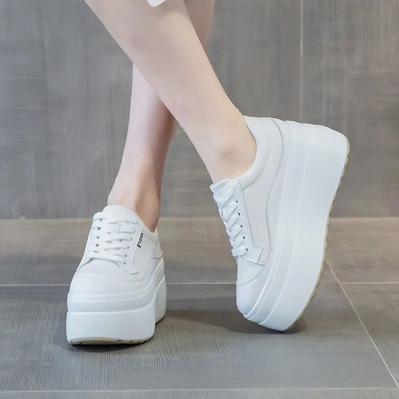 8cm baru kanvas kulit asli wan - Wedge Espadrille Women ulasan dan harga