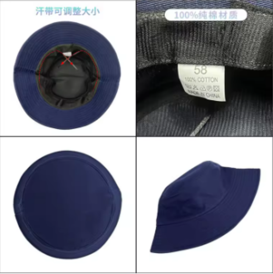 Topi Bucket yang Dipersonalisa - Hat Floppy Wide ulasan dan harga