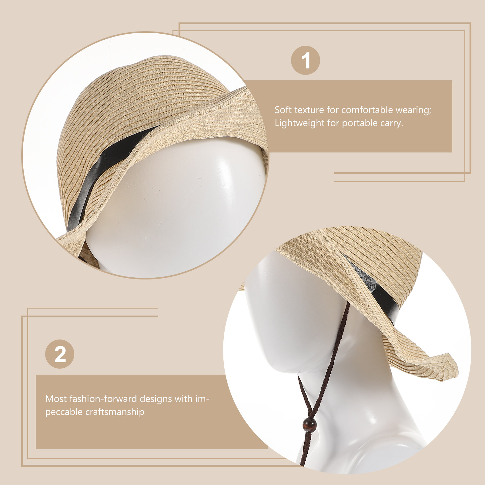 Topi Jerami Pria Berpinggiran  - Hat Floppy Wide ulasan dan harga