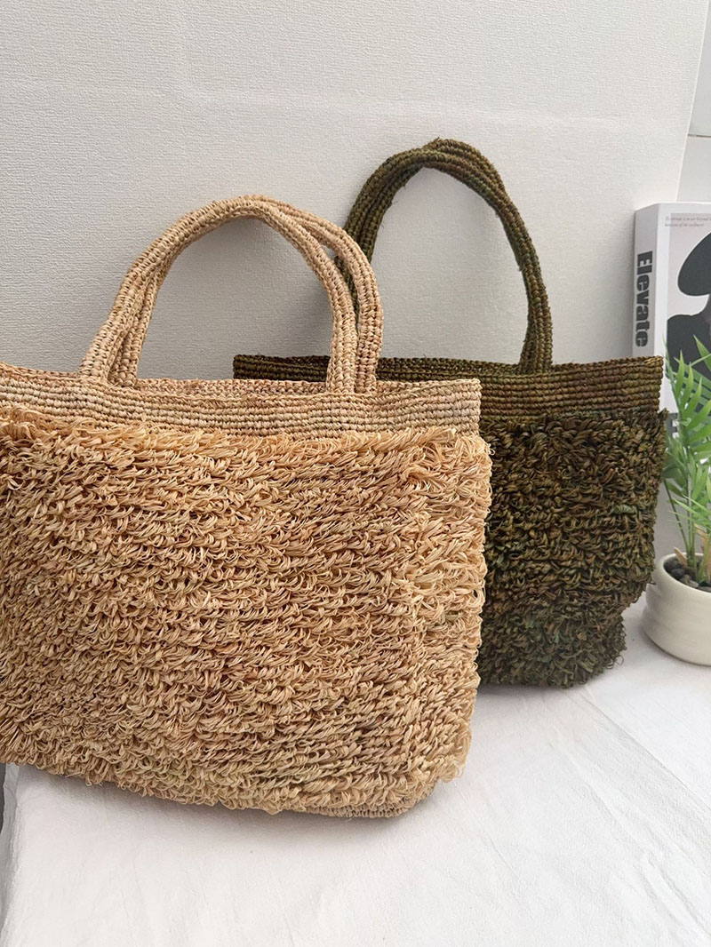 Tas Jerami Rafia Mewah Tas Bah - Crochet Bag Raffia ulasan dan harga
