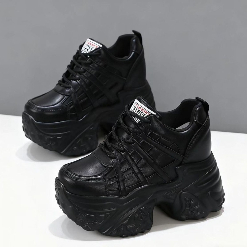 Sepatu Sneakers Platform Wedge - Wedge Espadrille Women ulasan dan harga